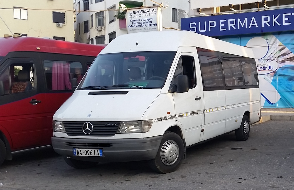 Vans that will take you through beautiful Albania